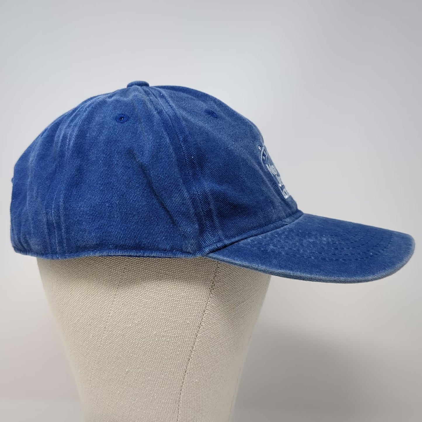 New Jersey Lottery Baseball Cap Blue One Size Slideback Adjustable Strap Hat