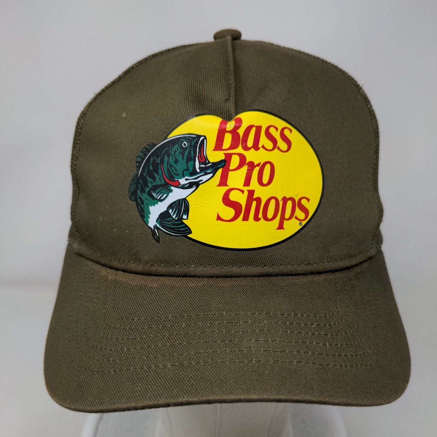 Bass Pro Shops Snapback Mesh Back Trucker Hat Multi OSFM Gone Fishing