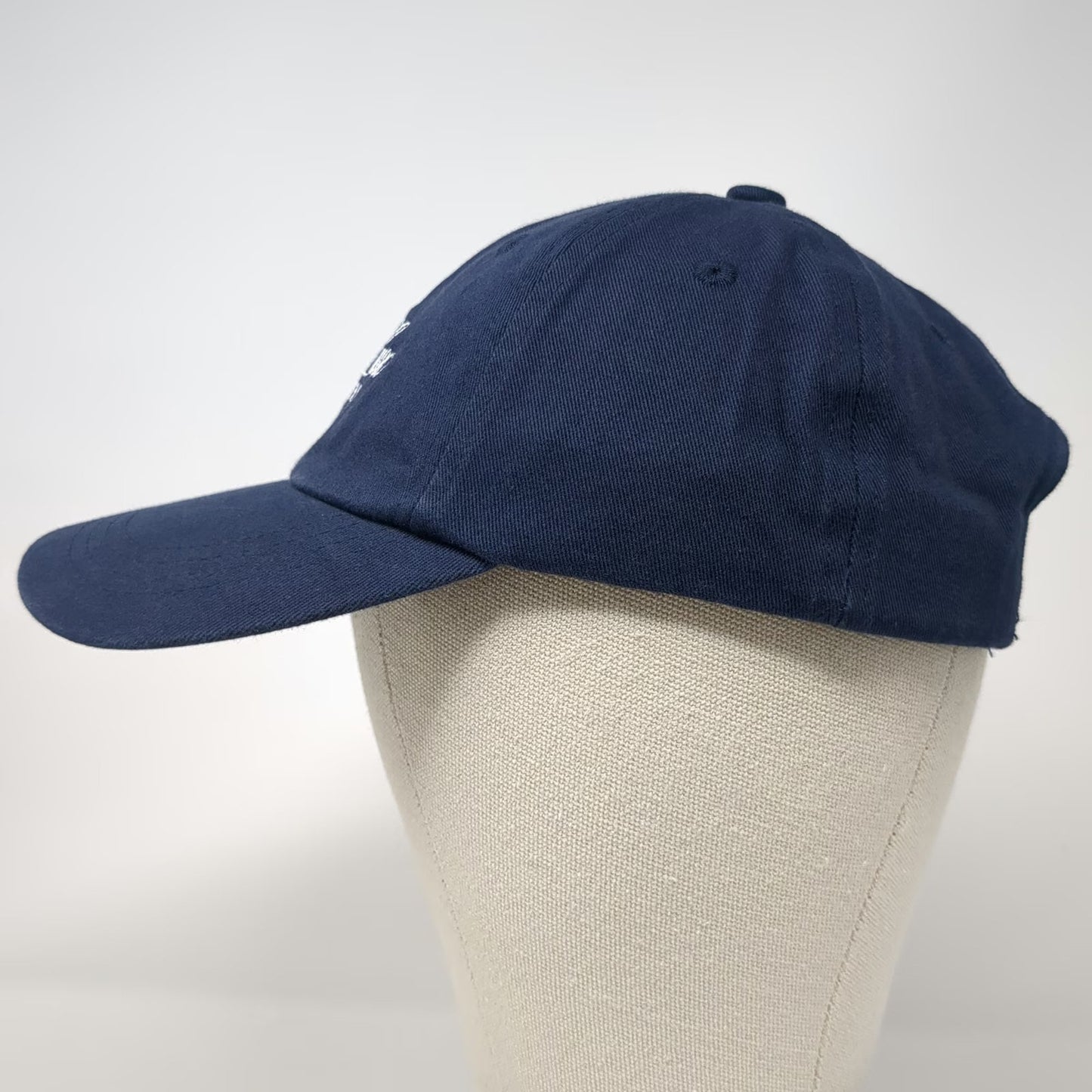 Club Lux New York Blue One Size Baseball Cap Hat Slideback Strapback Embroidered