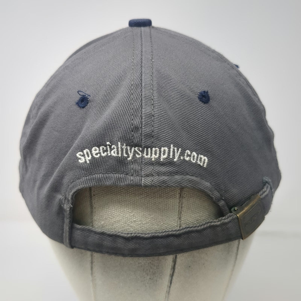 Headliner Baseball Cap Gray One Size Specialty Construction Supply Cotton Hat