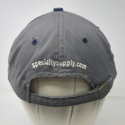 Headliner Baseball Cap Gray One Size Specialty Construction Supply Cotton Hat
