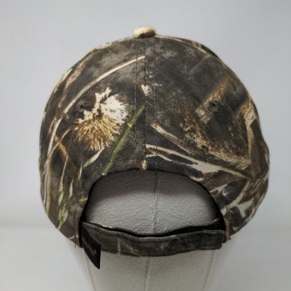 Mobro Marine Strapback Hat Camouflage OS Embroidered 6 Panel Port Authority