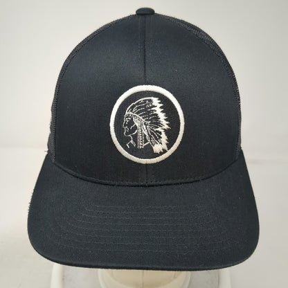 Pacific Headwear Trucker Hat Black One Size Mesh Back Chief Anderson Supply Co