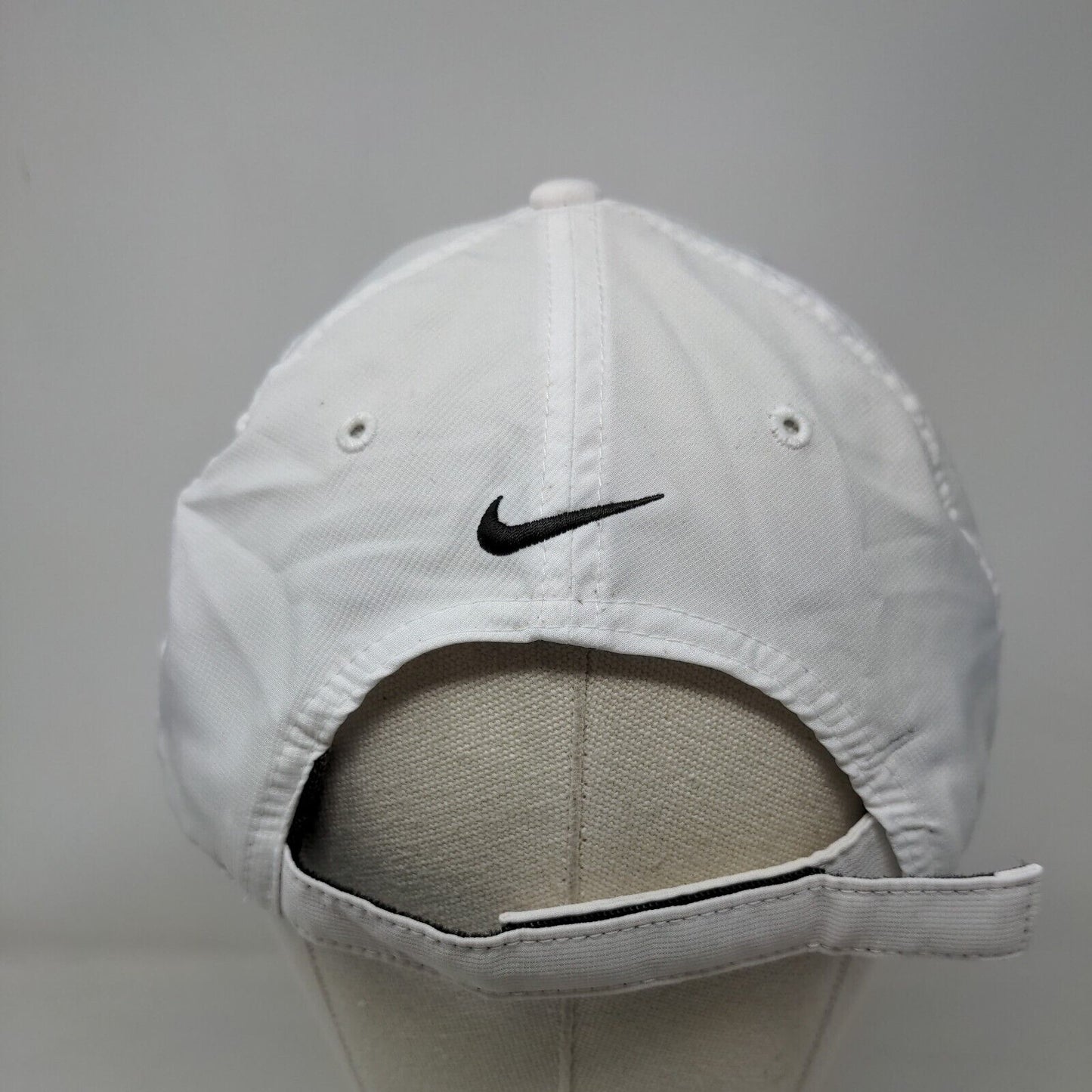 The International Strapback Hat White OSFM Embroidered Nike Golf