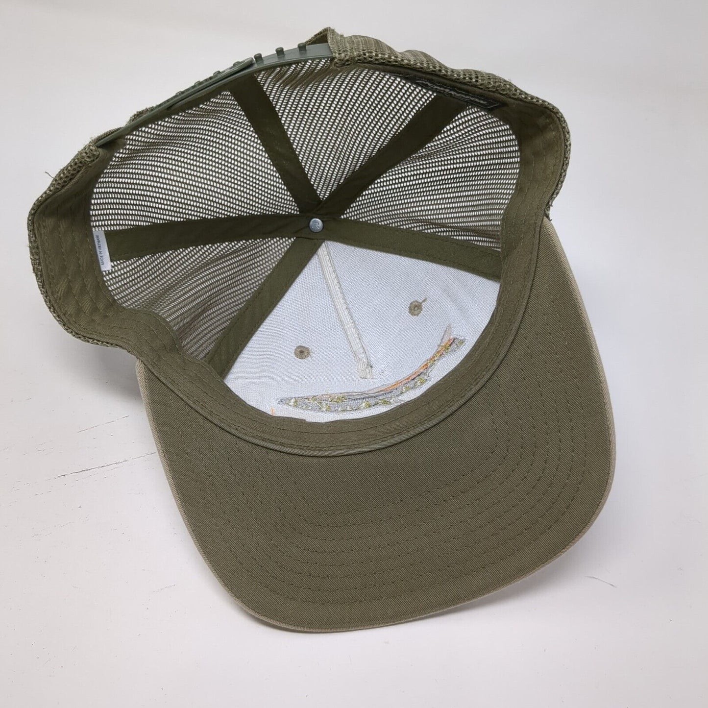 IMCO Fish Snapback Mesh Back Trucker Hat Multi One Size Richardson