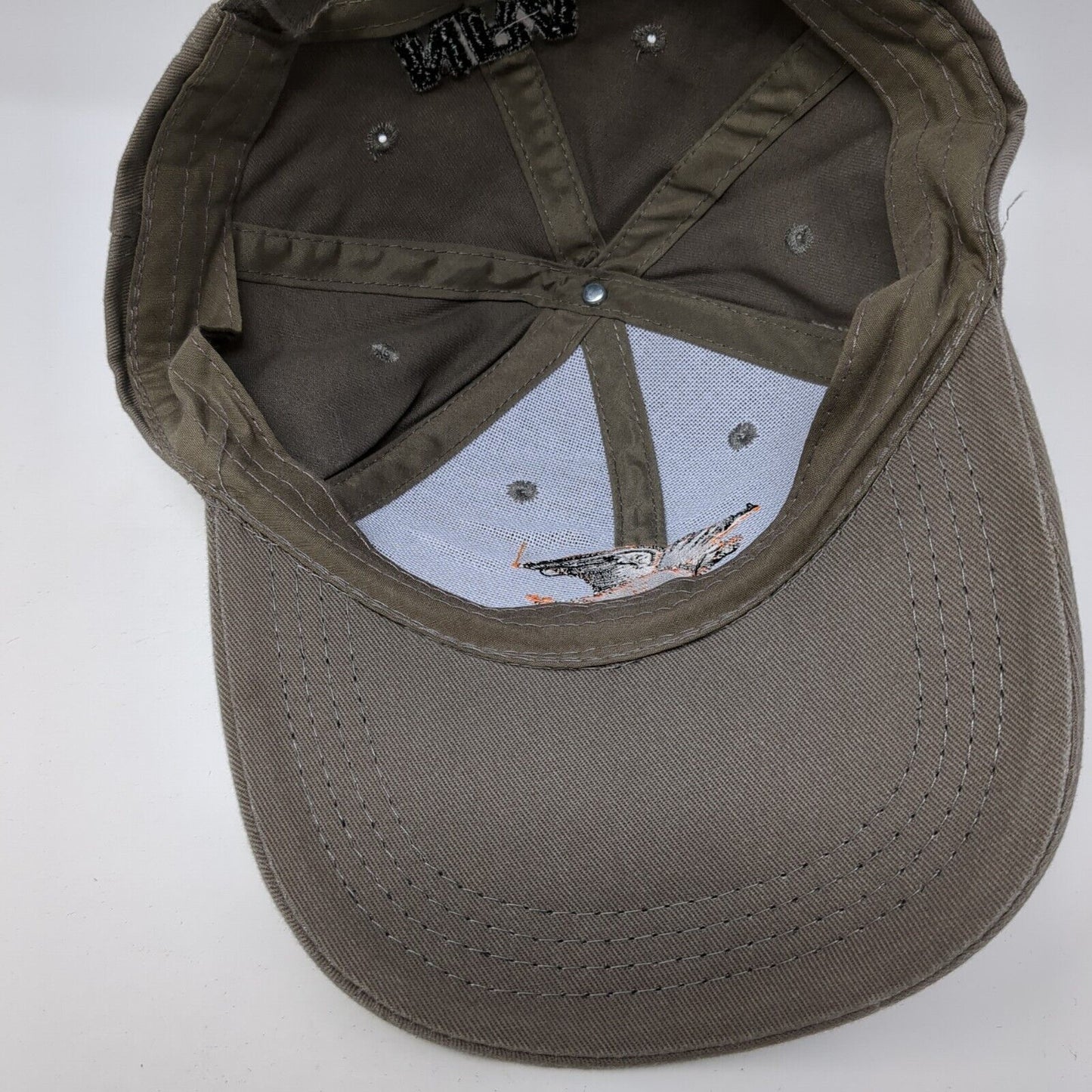 NRA National Rifle Association Strapback Hat Brown OS Adjustable Embroidered