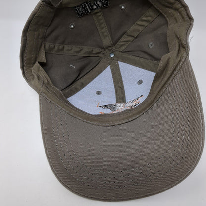 NRA National Rifle Association Strapback Hat Brown OS Adjustable Embroidered