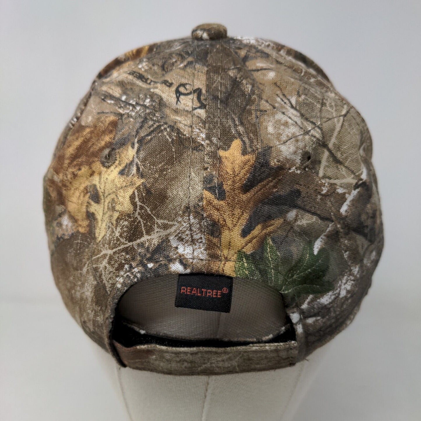 OC Sports Men's Strapback Realtree Camo Hat Size OSFM Embroidered Logo