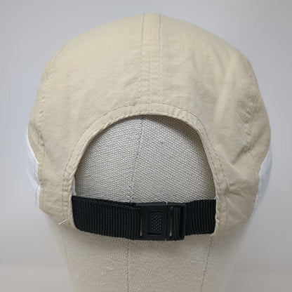 Cotton On 5 Panel Brown One Size Hat Atlas Athl Apparel Nylon Strapback Buckle