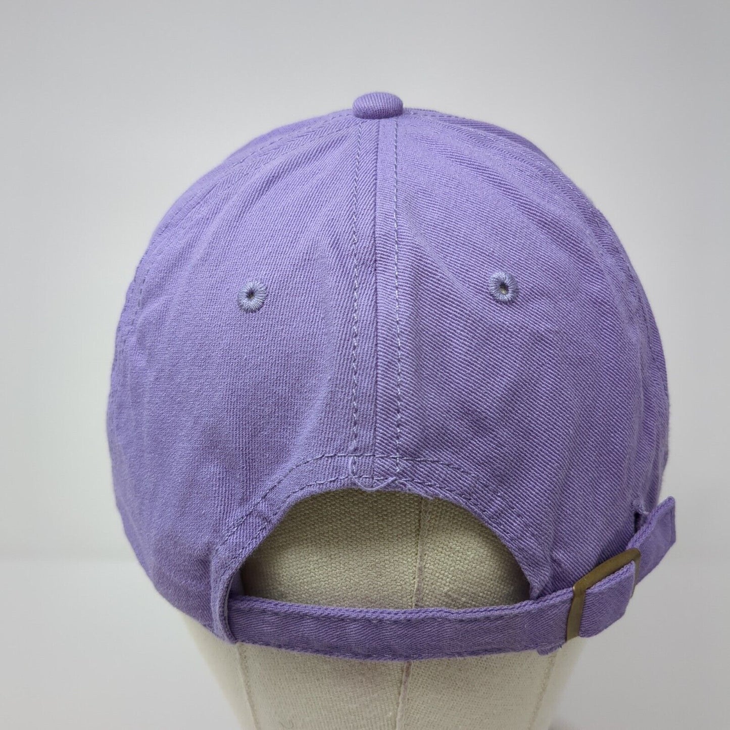 Hello Sunshine Life Is Good Slideback Hat Purple One Size Adjustable