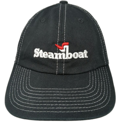 Nine Five Ltd. Baseball Cap Black One Size Steamboat Colorado Hat Cotton Stitch