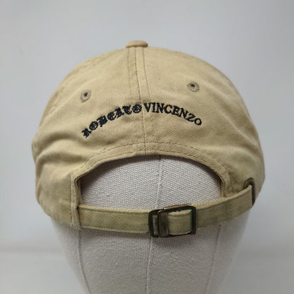 Biggie Bear Roberto Vincenzo Slideback Hat Tan One Size Embroidered Yupoong