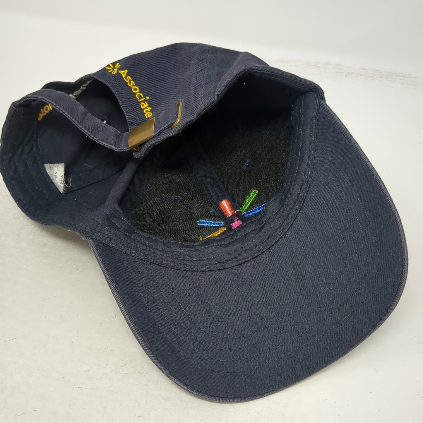 Walmart Associate Spark Logo Blue One Size Baseball Cap Slideback Hat Embroidery