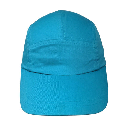 Faded Glory Strapback 5 Panel Cap Blue One Size Adjustable Vented Holes Blank