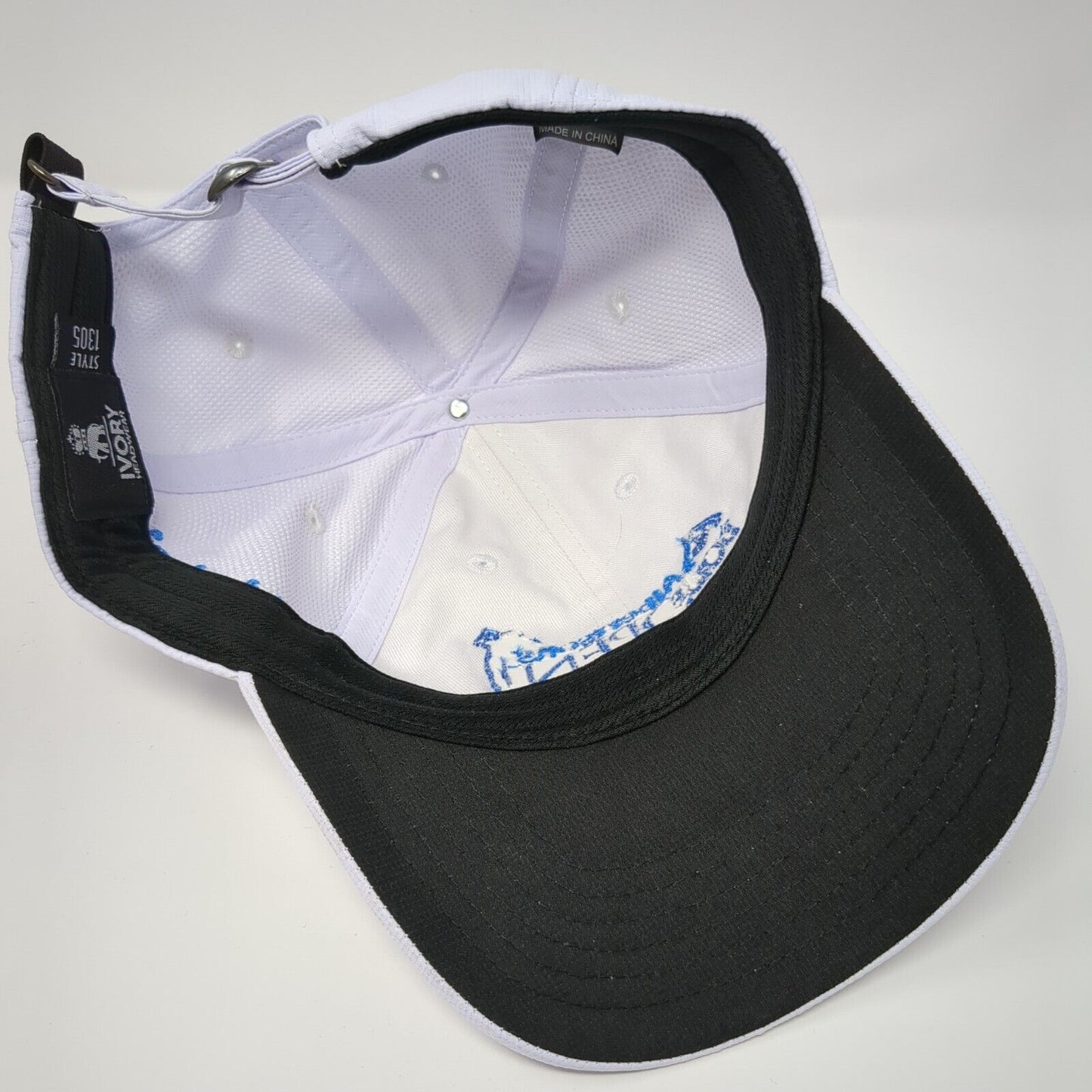 Albertsons Boise Open Slideback Hat White OSFA Presented by Chevron