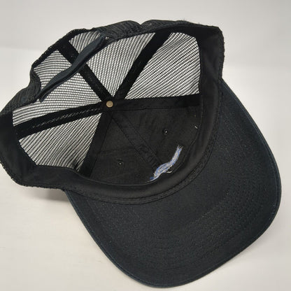 Magic Reservoir Hydroelectric Strapback Trucker Hat Black OS Adjustable Mesh