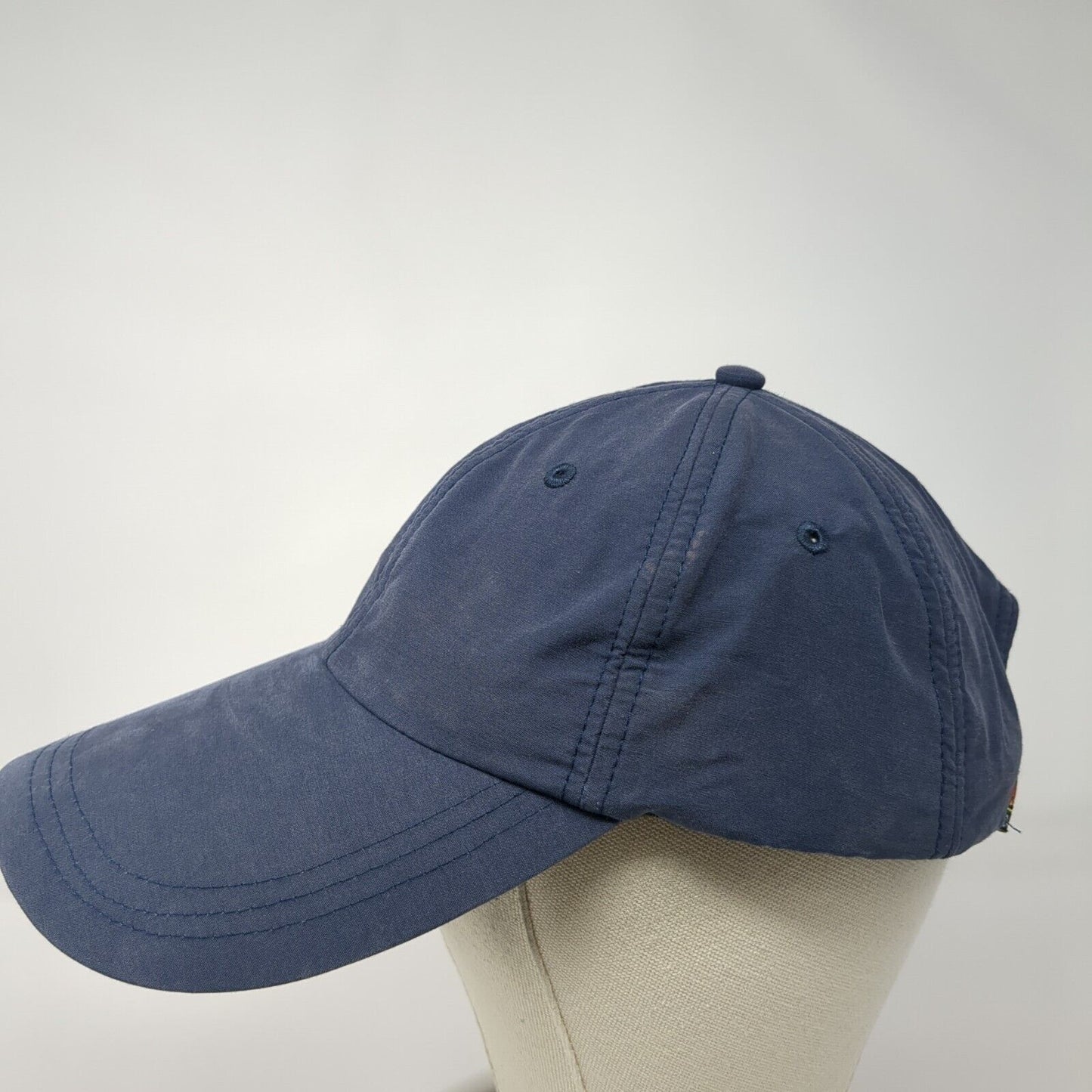 Adams Strapback Hat Blue One Size Adjustable Sunblock 50+ UPF Blank