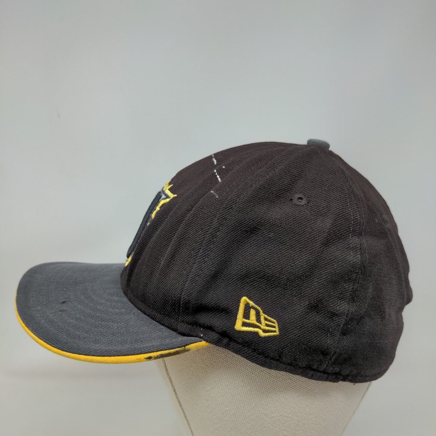 Jacksonville Suns Fitted Hat Brown Gray 7 3/8 Distressed MiLB New Era 59Fifty