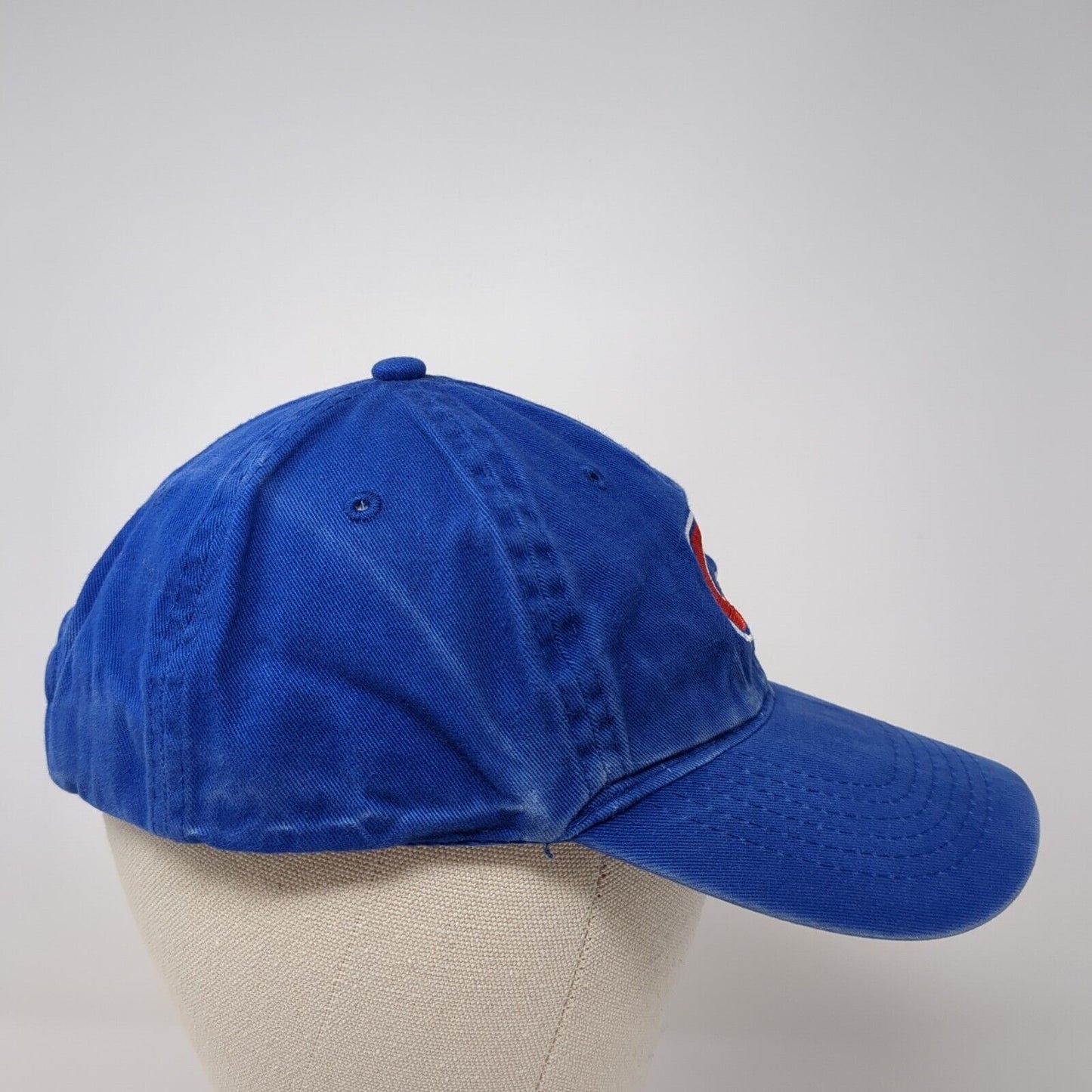 Letter C Slideback Hat Blue One Size Adjustable Embroidered Port & Company