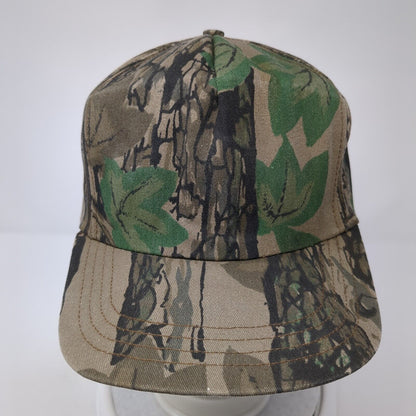 Unbranded Snapback Hat Camo One Size Adjustable Vent Holes Hunting