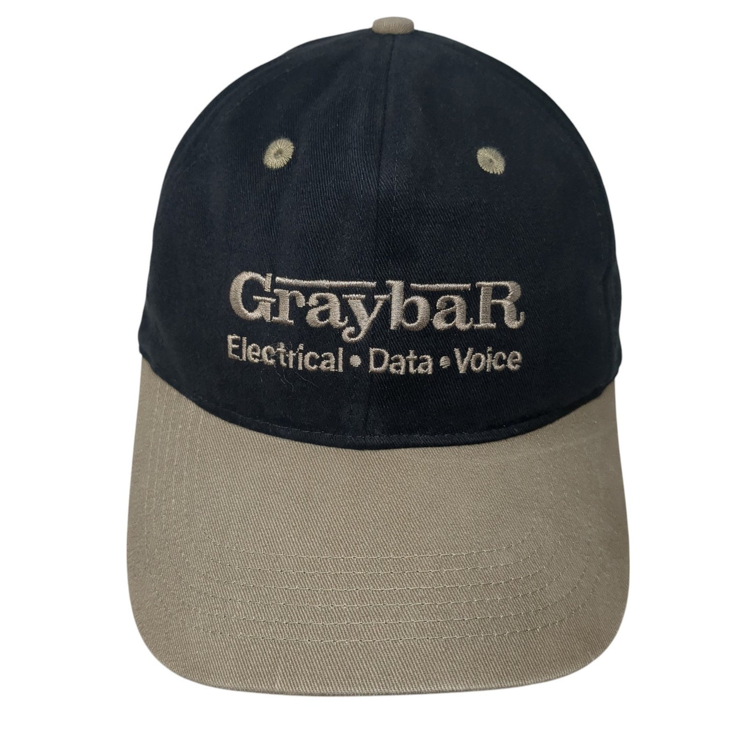 Graybar Electrical Data Voice Snapback Hat Black One Size Colorblock