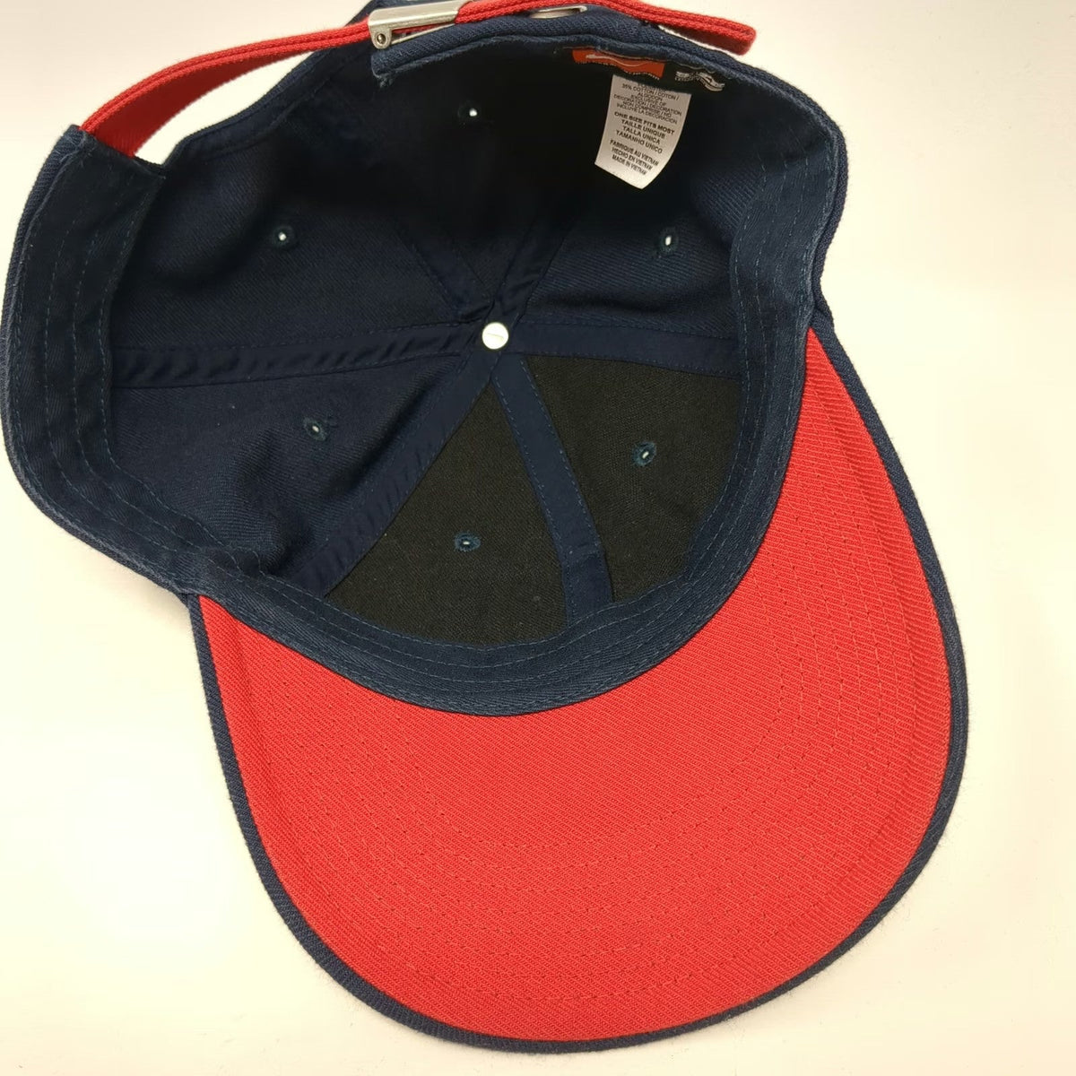 Nike USA National Soccer Team US Soccer Hat Blue Red White One Size Slideback