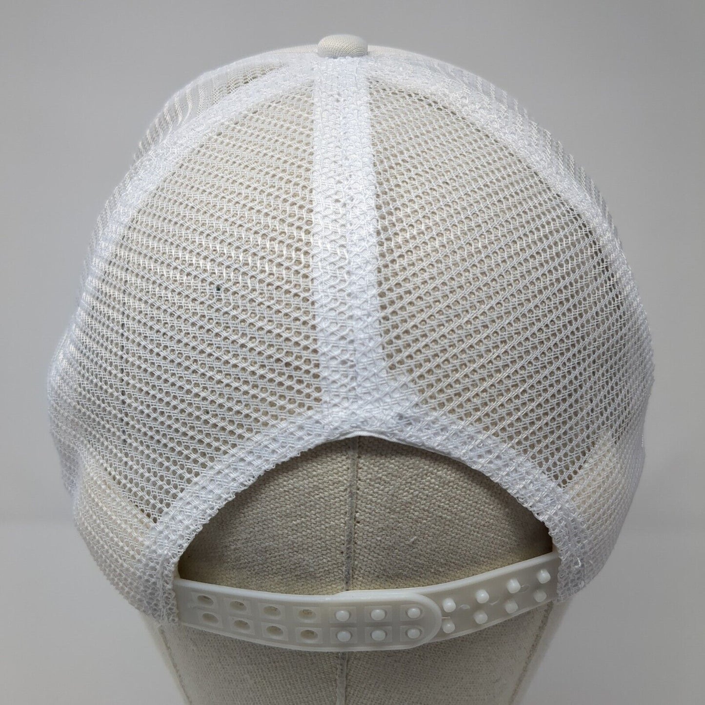 Stay Strong The Gym Snapback Mesh Back Trucker Hat White One Size