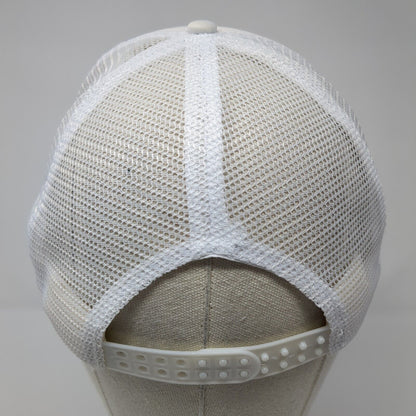 Stay Strong The Gym Snapback Mesh Back Trucker Hat White One Size
