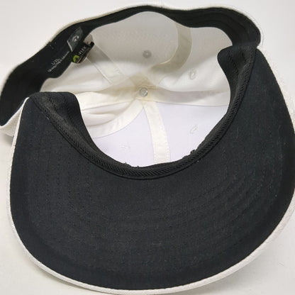 TaylorMade Baseball Cap White XL SIM TP5 A-Flex Stretch Fit Golf Performance Hat