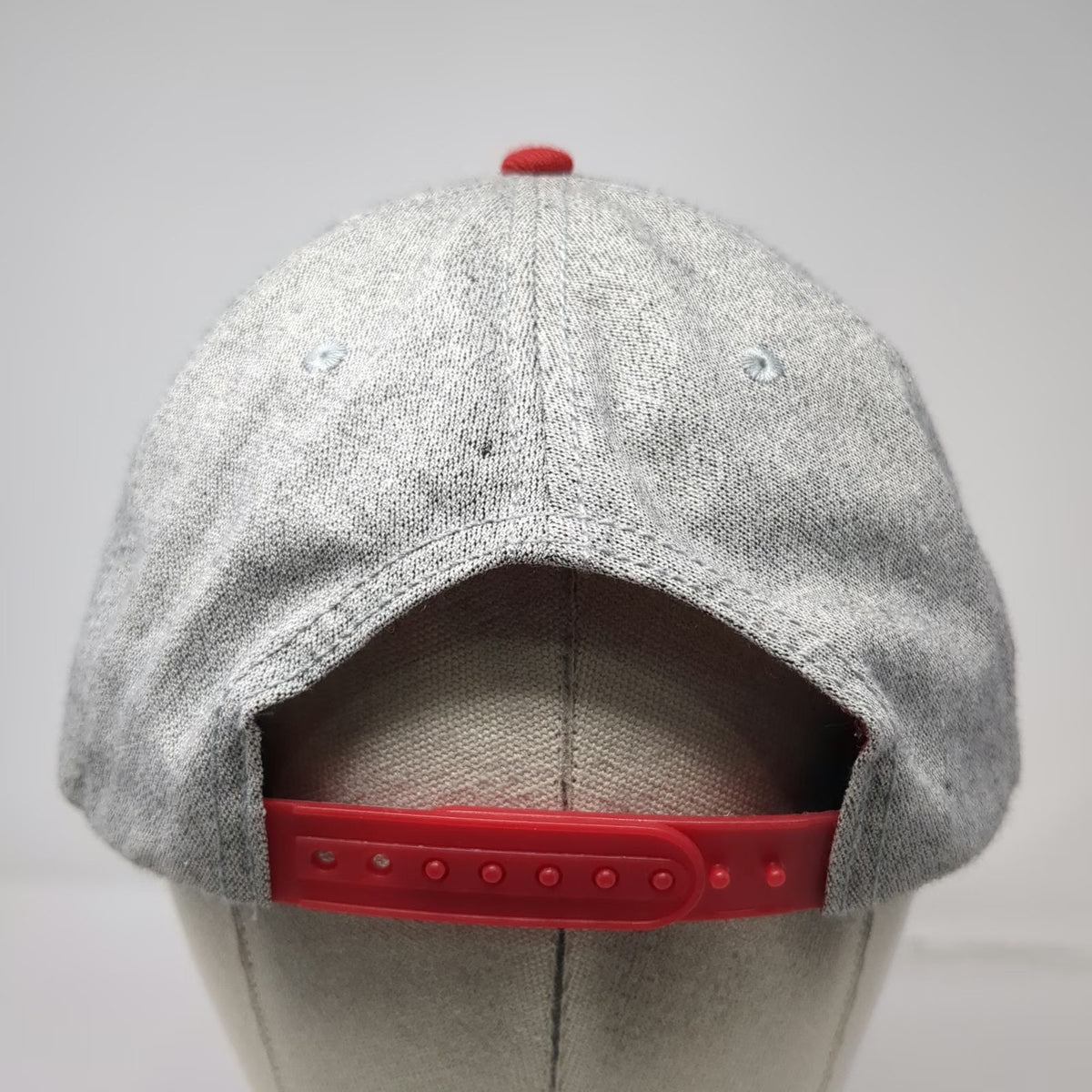 American Needle MLB St. Louis Cardinals Snapback Hat Gray Red One Size STL Cap