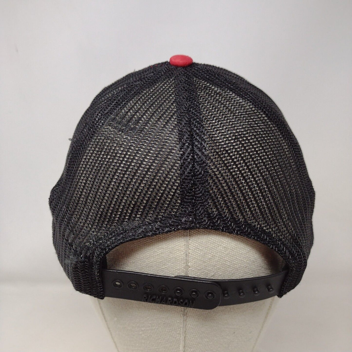 Richardson Snapback Mesh Back Trucker Hat Multi One Size Colorblock
