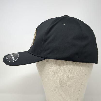 Port Authority Baseball Cap Black Size L XL Fitted Flexfit Delta 100K Club Hat