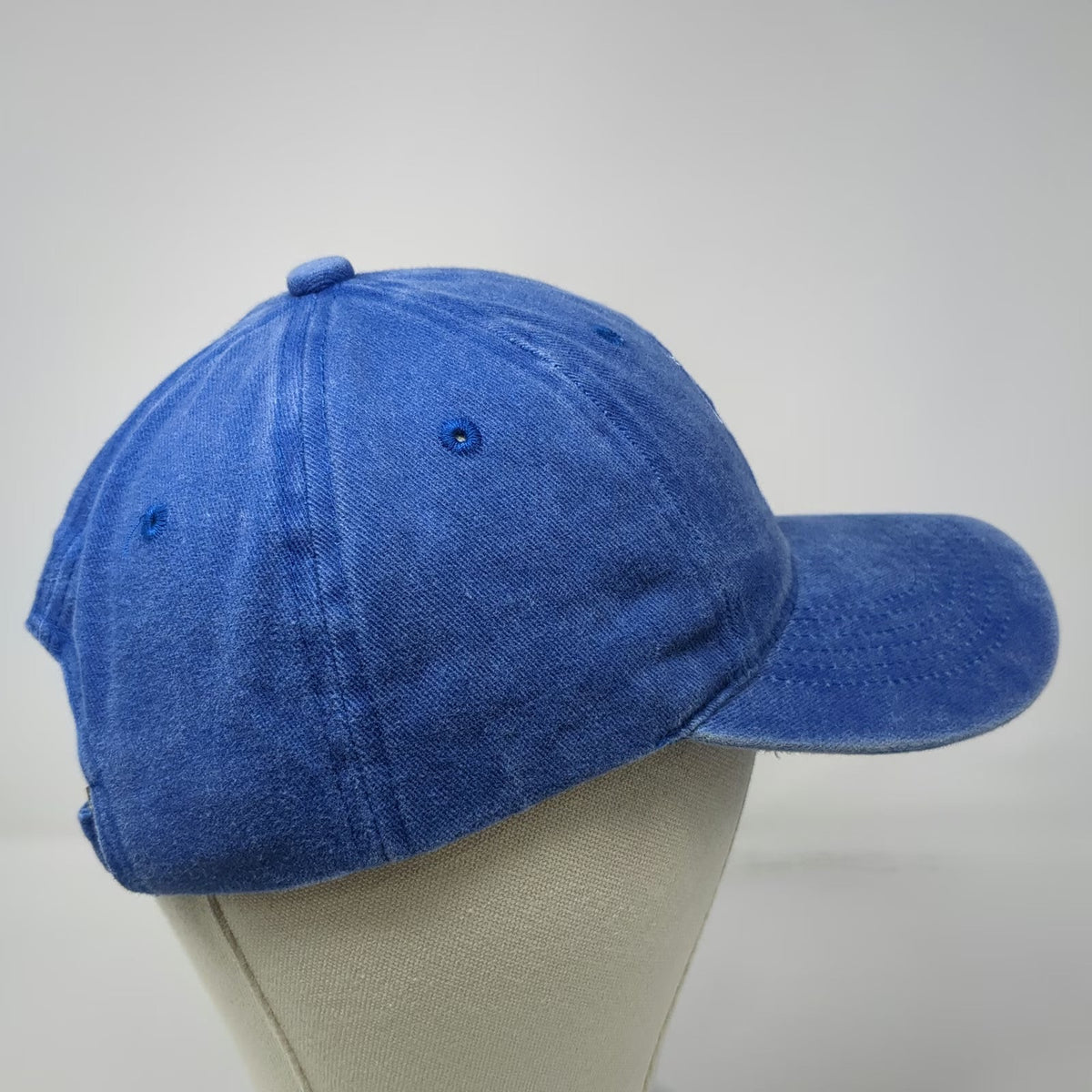 New Jersey Lottery Embroidered Logo Blue Baseball Cap One Size Adjustable Hat