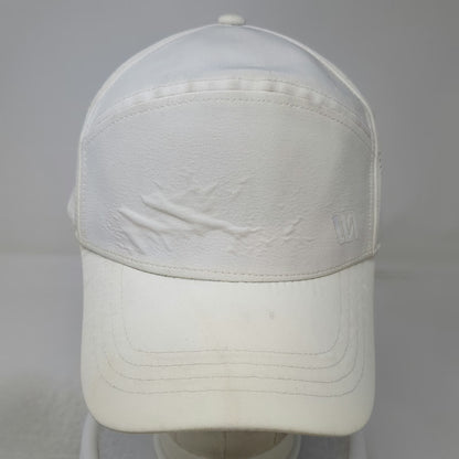 TaylorMade Baseball Cap White One Size M Logo Perforated Performance Golf Hat