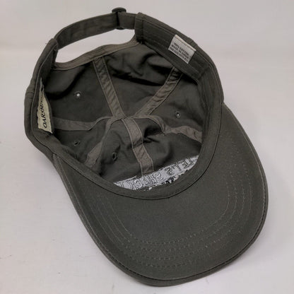 Let's Shack Up Slideback Hat Grayish-Brown OSFA Solid Joe's Crab Shack