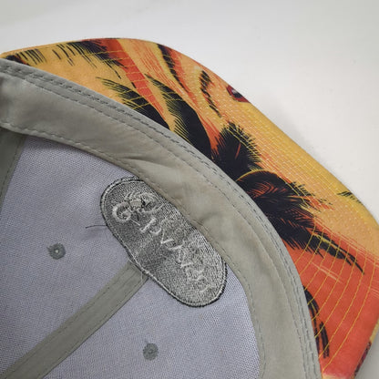 Crown Havasu Gear Snapback Hat Gray One Size Desert Scorpion Sunset Graphic