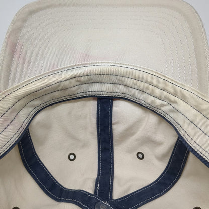 GAP Baseball Cap Beige M Strapback Embroidered G Logo Adjustable Cotton Hat