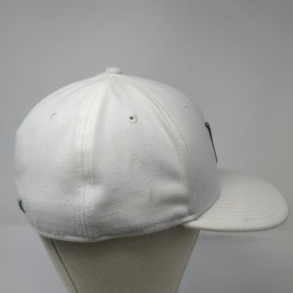 Hurley Baseball Cap White One Size Boise State Broncos Embroidered Logo Hat