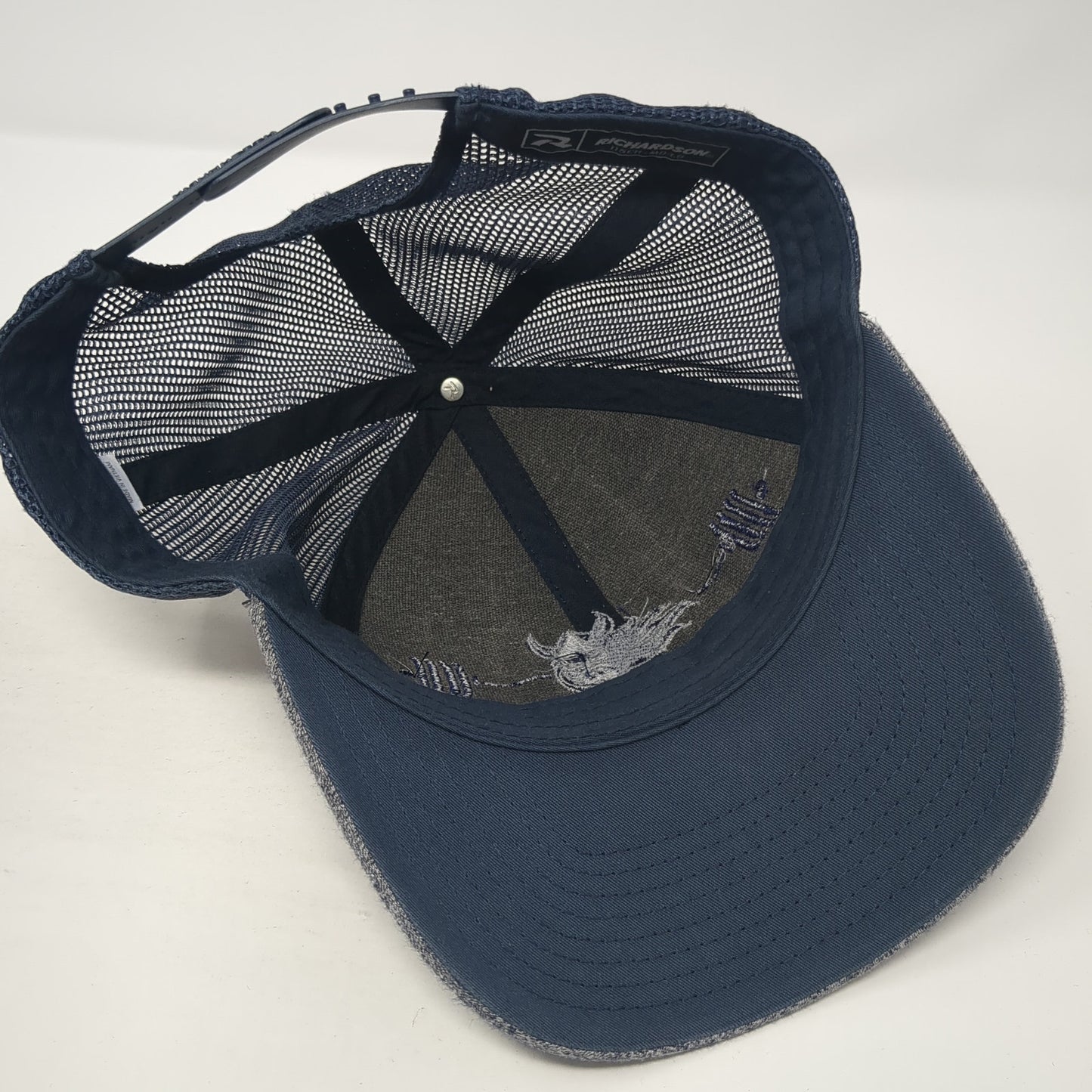 European Masters Weightlifting Snapback Trucker Hat Multi Large Mesh Back