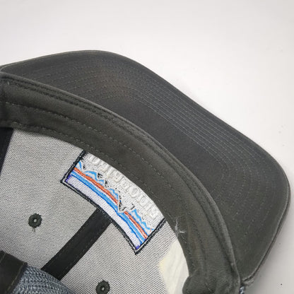 Patagonia Trucker Hat Gray One Size Mesh Back Snapback Mountain Patch Logo
