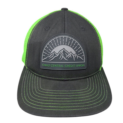 Idaho Central Credit Union Snapback Trucker Hat Multi One Size Mesh Back