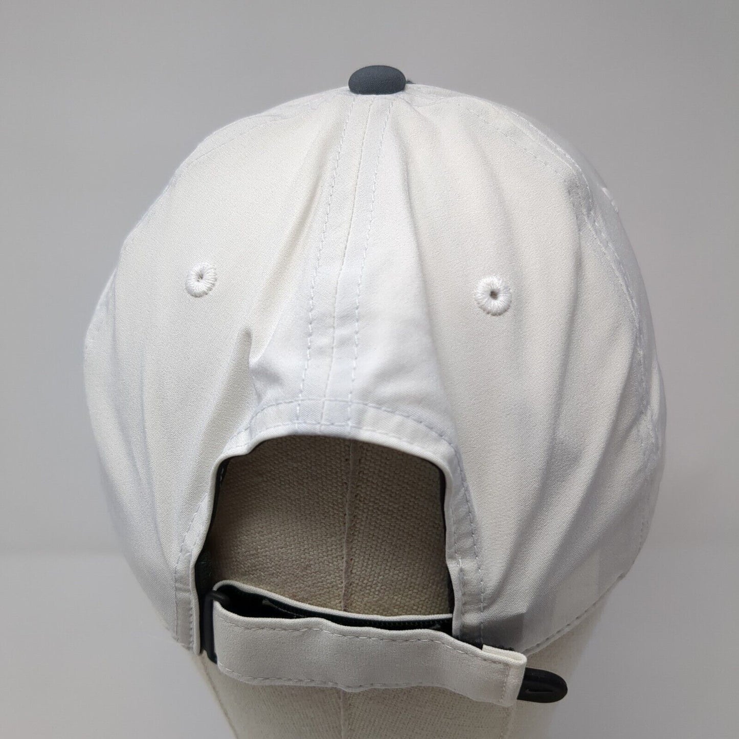 Equipment Share Strapback Hat Gray One Size Nike Legacy91 Dri-Fit