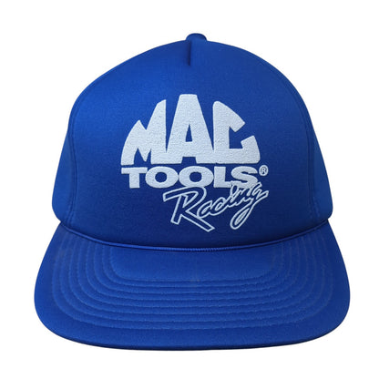 Mac Tools Racing Snapback Hat Blue One Size Adjustable Rope Young An Hat Co.