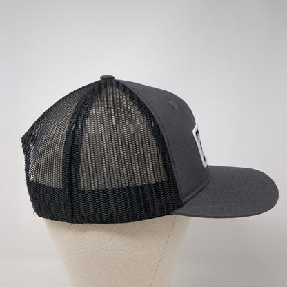 Russell Worldwide Snapback Trucker Hat Gray One Size Mesh Back The Boat Monkey