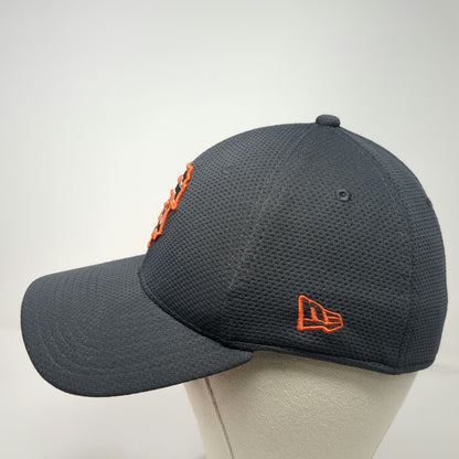 New Era MLB San Francisco Giants Baseball Cap Gray Orange M 39THIRTY Stretch