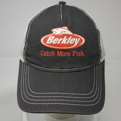 TB Headwear Berkley Fishing Catch More Fish Gray Trucker Hat One Size Snapback