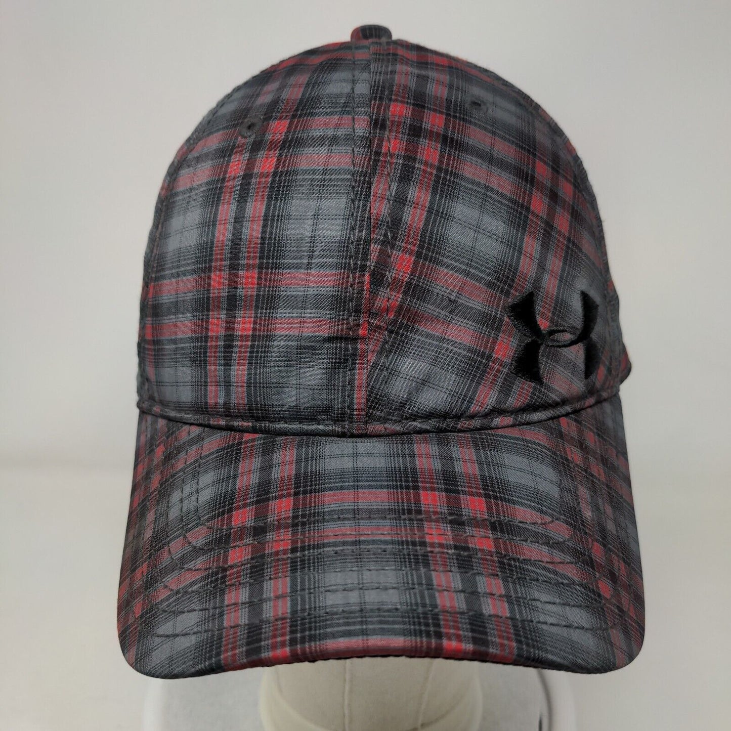 Under Armour Fitted Hat Multicolor Medium/Large Plaid Outdoor 6 Panel