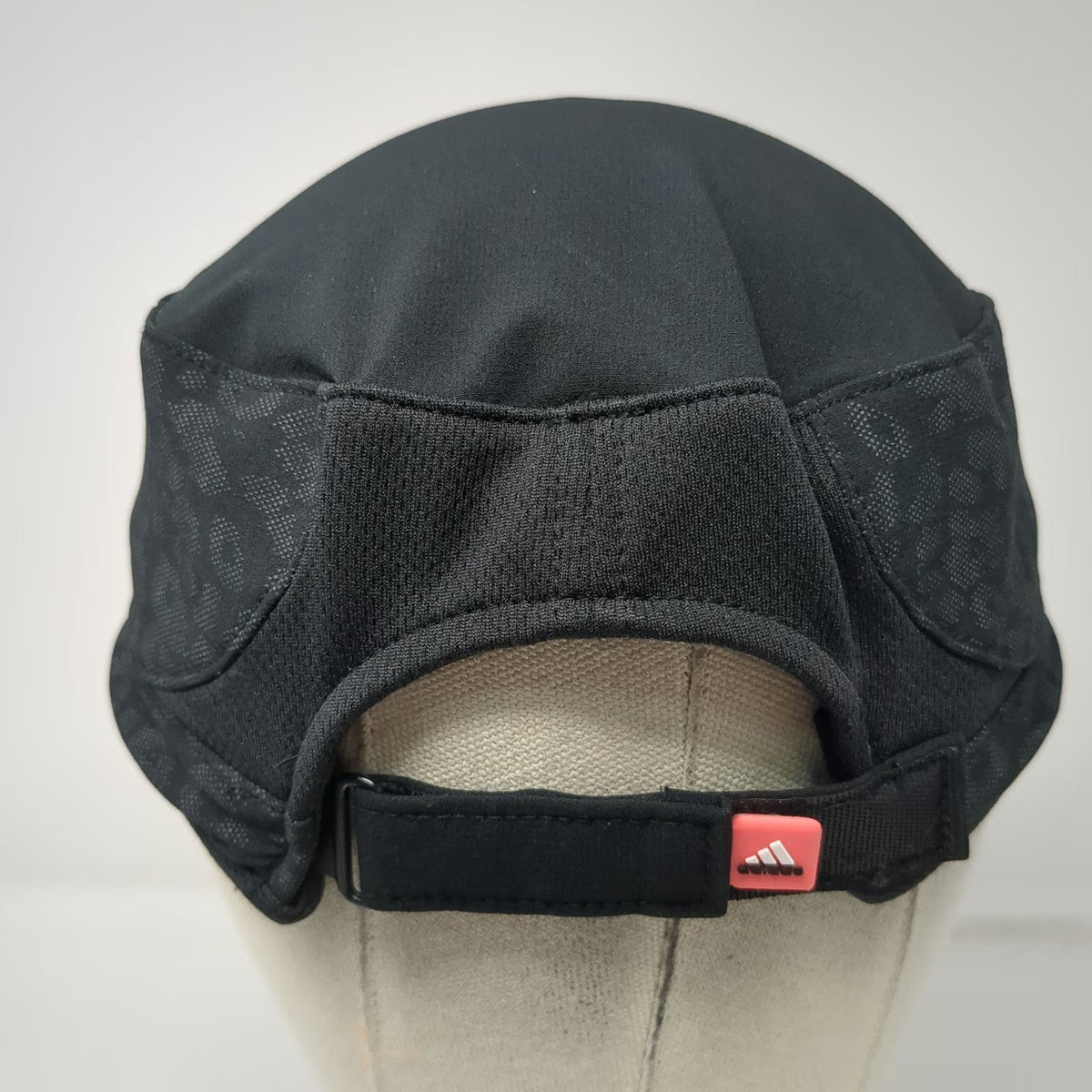 Adidas Army Cap Black One Size Pink Logo Animal Print Adizero Running Hat