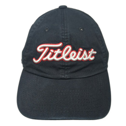 Titleist Fitted Baseball Cap Black XL Pro-Titanium 905 Stretch Fit Cotton Hat