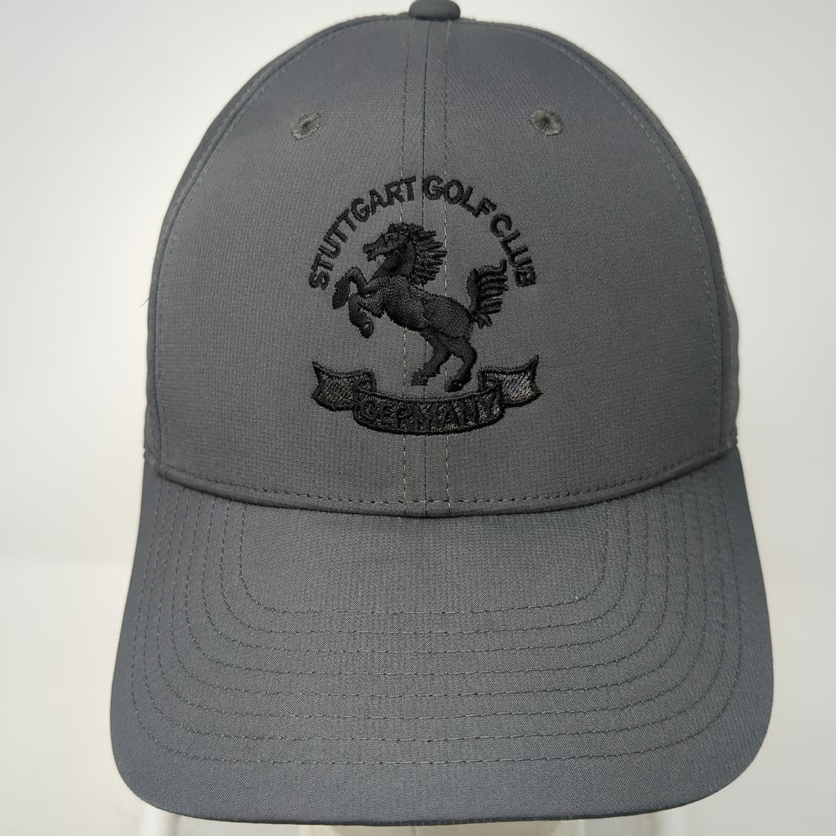 Nike Baseball Cap Gray One Size Legacy91 Dri-Fit Stuttgart Golf Club Germany Hat
